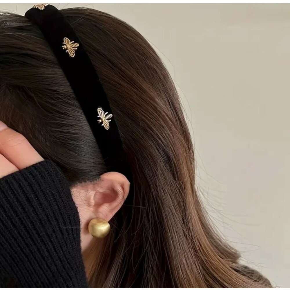 Velvet Bee Headband